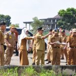 Pj. Gubernur Samsudin Tinjau Persiapan Upacara HUT RI 2024 di Kotabaru