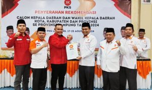 Dapat Rekomendasi PKS, Nanang – Beriman Siap Berlayar di Pilkada Lampung Selatan