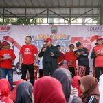 Kelurahan Way Urang Gelar Jalan Sehat HUT Ke-79 RI, Diikuti Ribuan Masyarakat