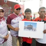 Guru Honorer SMPN 1 Kalianda dan Siswa MTsN 1 Dapat Hadiah Umrah Jalan Sehat