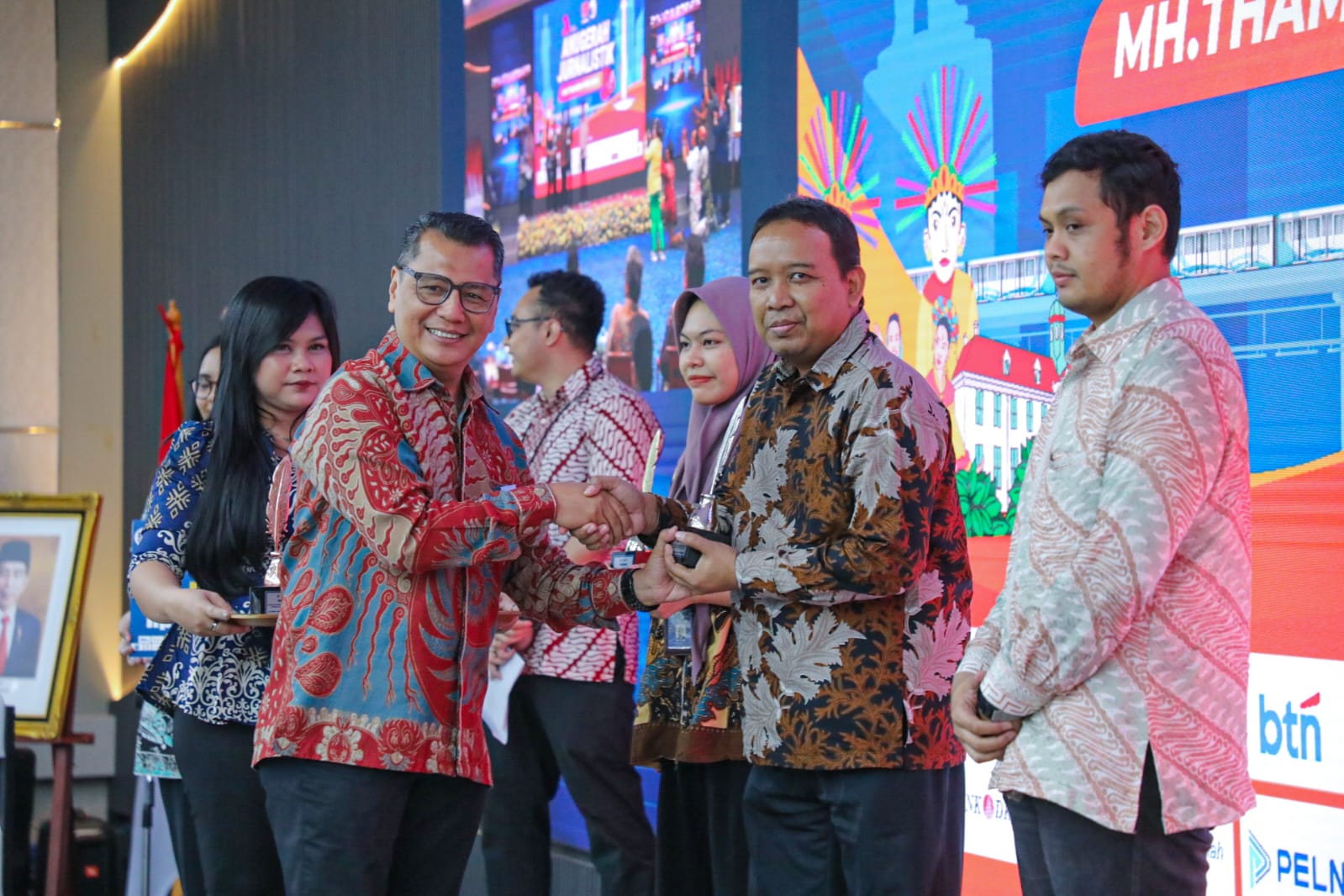 Ketum PWI Pusat Zulmansyah Sekedang Hadiri Acara Puncak Anugerah Jurnalistik MH Thamrin 2024