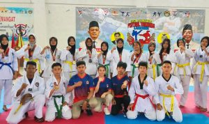Satlas Lamsel Sabet 20 Medali di Kejuaraan Festival Taekwondo Lampung XII 2024