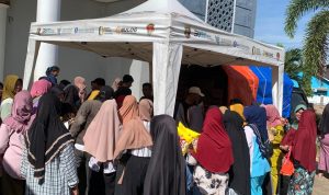 Pemkab Pesawaran Dorong Upaya Pengendalian Inflasi Lewat Operasi Pasar Murah