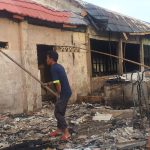 Kebakaran SMPN 6 Pesawaran, Harta Benda Pak Midun Ludes Dilalap Api