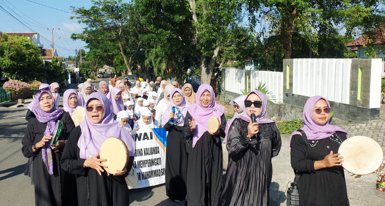 TK Negeri Pembina Kalianda Gelar Pawai Peringati Maulid Nabi Muhammad SAW
