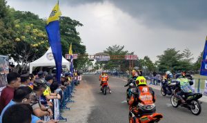 Ratusan Rider Turun,Pesawaran Seri 2 Sirkuit Perkantoran Non Permanen Pesawaran Sukses