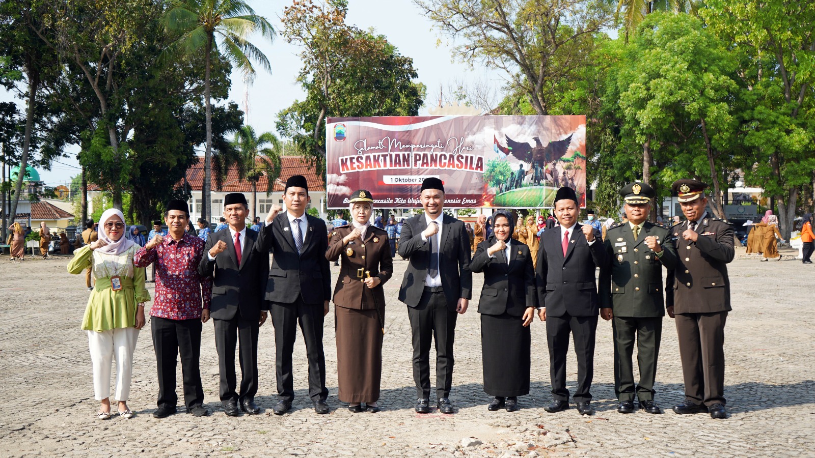 Plt Bupati Lampung Selatan Pimpin Upacara Hari Kesaktian Pancasila