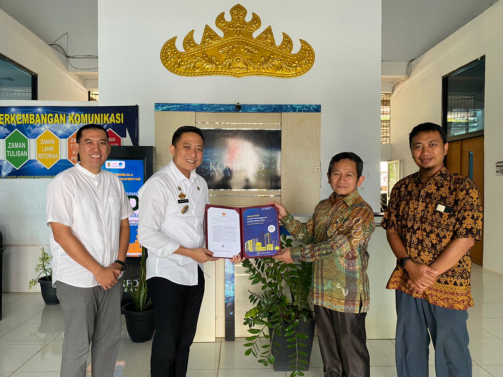 Kabupaten Pesawaran Raih Nilai Tertinggi EPSS 2024 se Provinsi Lampung