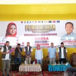 Nomor Urut 2 Cabup Dan Wakil Nanda Indira – Antonius, Kukuhkan Tim Pemenangan Kedondong Dan Waykhilau 