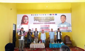Nomor Urut 2 Cabup Dan Wakil Nanda Indira – Antonius, Kukuhkan Tim Pemenangan Kedondong Dan Waykhilau 