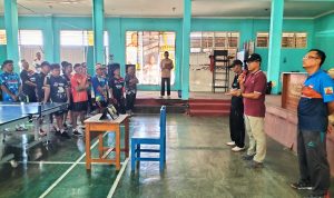 Libatkan 4 Kabupaten, Aria Guna Buka Turnamen Komunitas Tenis Meja Pesawaran
