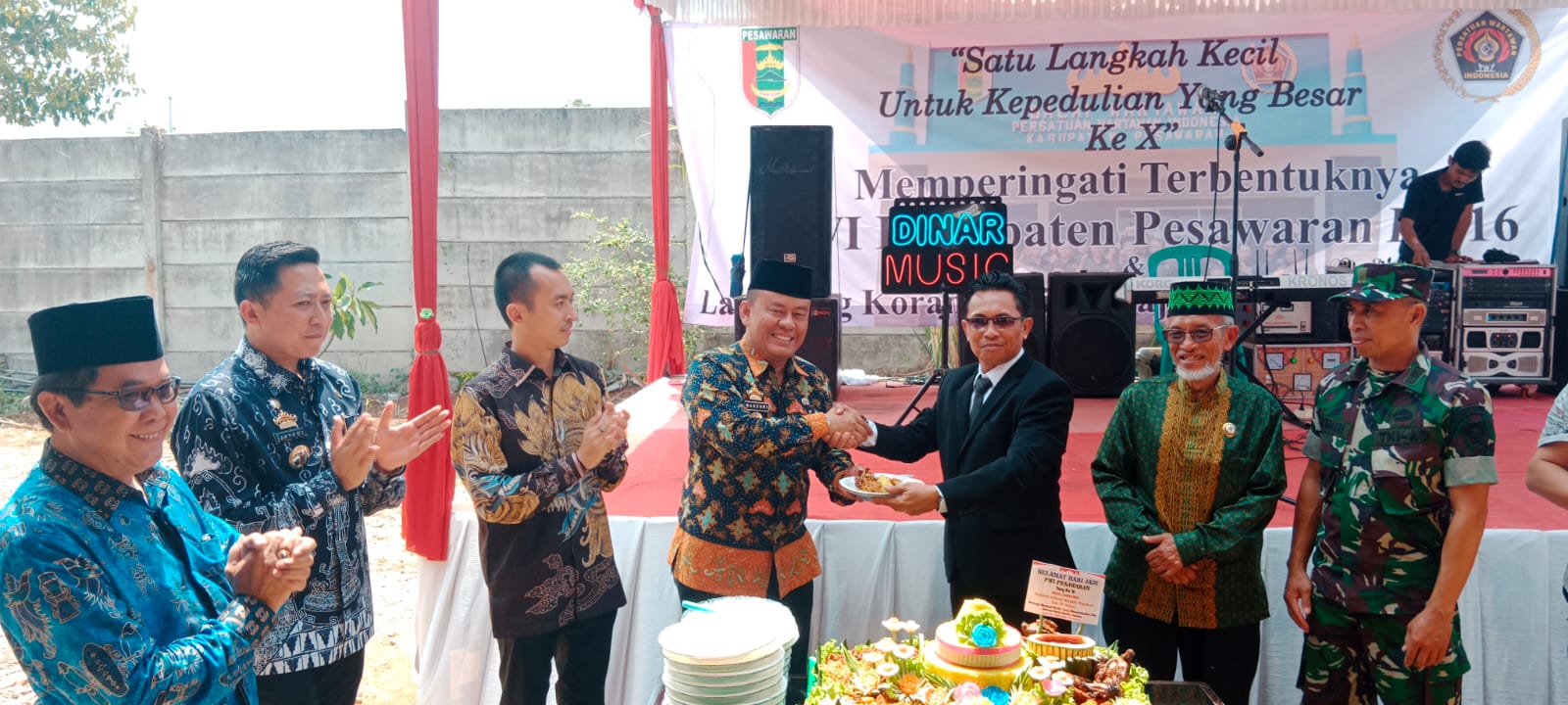 16 Tahun Berdiri, Hari ini PWI Pesawaran Launching Koran Harian