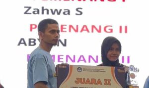 Abyana Nabila Siswi SMPN 26 Raih Juara 2 Lomba Menulis Aksara Tingkat Provinsi Lampung
