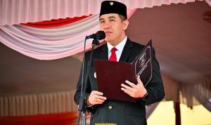 Gelar Upacara Peringatan Hari Pahlawan ke-79, Bupati Dendi Ajak Implementasikan Nilai Kepahlawanan