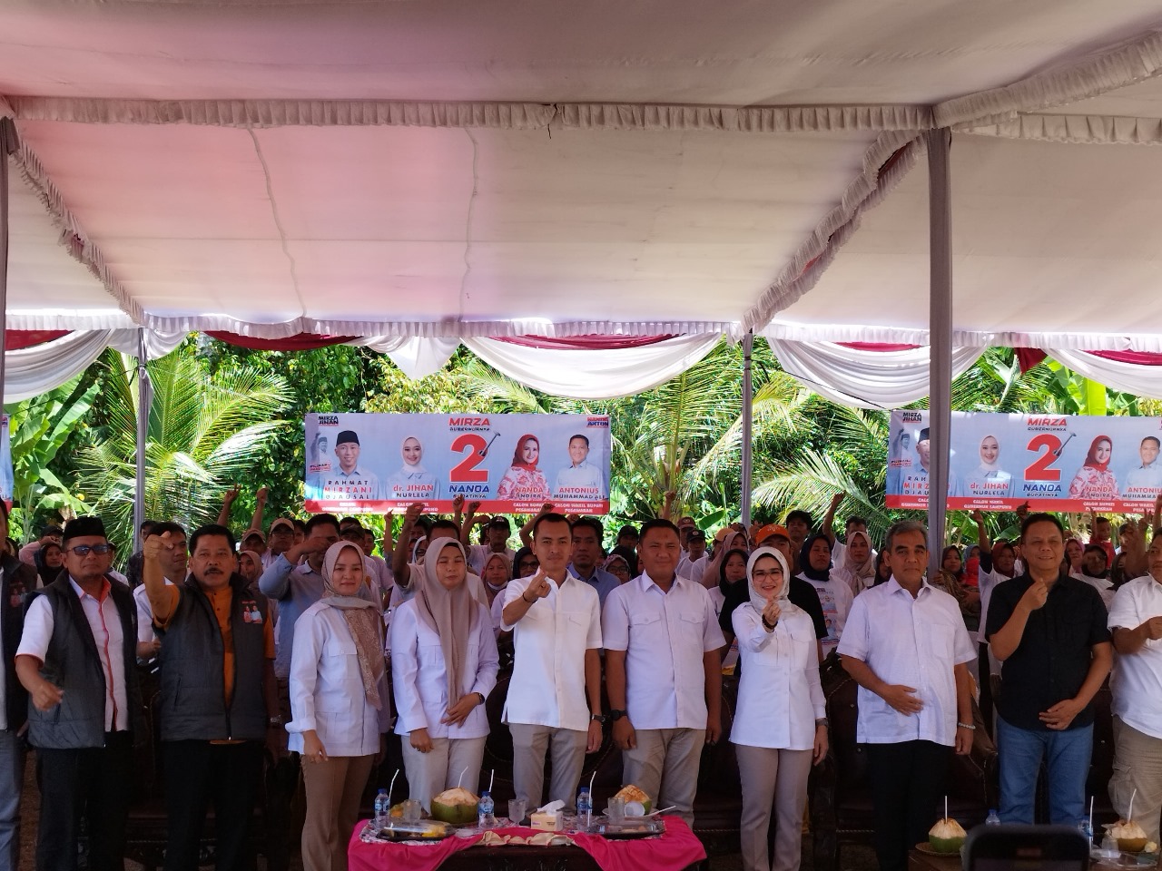 Ketua MPR-RI Ahmad Muzani Dukung Paslon No.2 Nanda-Anton 