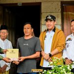 Bupati Dendi Ramadhona Hadiri Penyerahan Bantuan Bedah Rumah Layak Sehat 