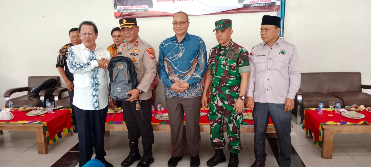 Anggota MPR RI Zulkifli Anwar : Saya Punya Cara Tersendiri Dalam Penyampaian Sosilisaai 4 Pilar Kebangsaan 