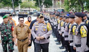 4.263 Personel Gabungan Siap Amankan TPS di Pilkada Lampung Selatan