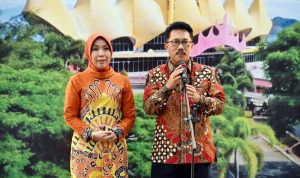 Thamrin Purna Tugas, Intji Indriati Plh Sekda Lampung Selatan