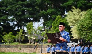 Pemkab Pesawaran Gelar Upacara Peringatan HUT Korpri Ke-53