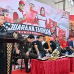 Jaring Bibit Atlet, Kejuaraan Tarkam Kemenpora Resmi Dibuka di GWH Kalianda