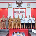 Bupati Lampung Selatan Terima Audiensi BNNK Lampung Selatan