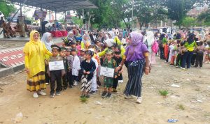 1.070 Murid TK dari Kalianda-Rajabasa Meriahkan Karnaval Hari Guru