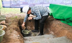 Bupati Pesawaran Lakukan Peletakan Batu Pertama Pembangunan Rumah Sakit Urip Gedong Tataan