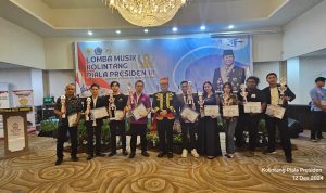 Lomba Kolintang Piala Presiden Sukses Digelar 