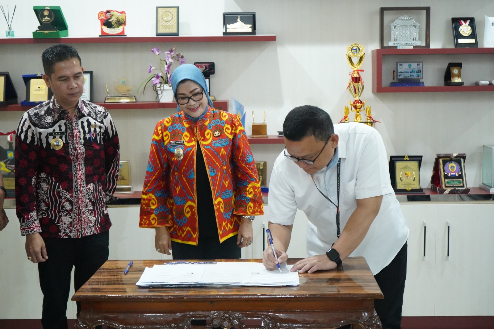 Pemkab Lampung Selatan Perpanjang Kerja Sama dengan Bank Lampung