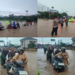 Ratusan Kendaraan Terjebak Banjir Di Gedong Tataan Pesawaran