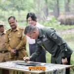 TNI AL Batalyon Infanteri 7 Marinir Teluk Pandan Wujudkan Ketahanan Pangan Nasional Lewat Bakti Sosial dan Kesehatan