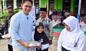 Murid SDN 1 Sidorejo Antusias Makan Bergizi Gratis Program Presiden Prabowo
