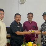 Peringati HPN Ke 79, DPW SMSI Provinsi Lampung Potong Tumpeng Di Kantor Sekretariat