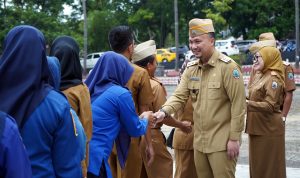 Apel Terakhir Wakil Bupati Lampung Selatan, Pandu Sampaikan Pesan Perpisahan