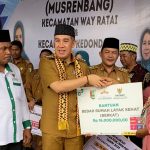 Bupati Pesawaran : Perencanaan dalam Musrenbang Kecamatan Kedondong dan Way Ratai Sangatlah Penting