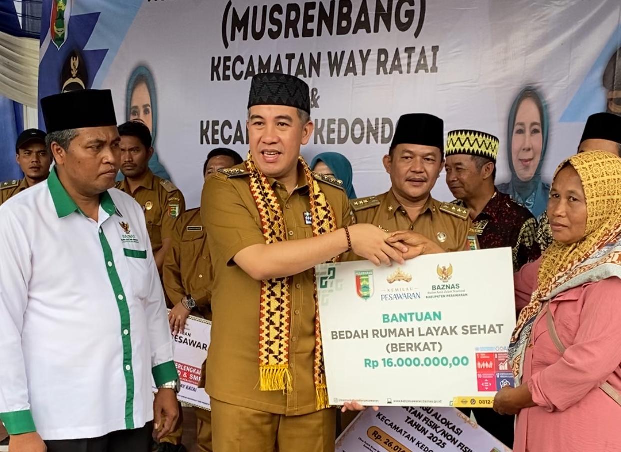 Bupati Pesawaran : Perencanaan dalam Musrenbang Kecamatan Kedondong dan Way Ratai Sangatlah Penting