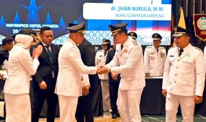 Usai Dilantik Presiden, Radityo Egi Pratama-M. Syaiful Anwar Ikuti Proses Sertijab Kepala Daerah di Provinsi Lampung