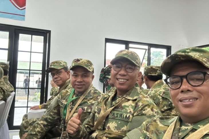 Gubernur Lampung Rahmat Mirzani Djausal mengikuti Retret Kepala Daerah di Akademi Militer (Akmil) Magelang 