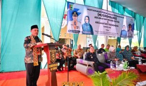 Sekda Pesawaran Hadiri Musrenbang Negeri Katon Dan Tegineneng