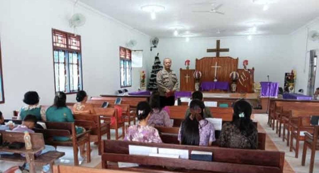 Polda Lampung Gelar Kasih Di Gereja Maupun Lokasi Keramaian