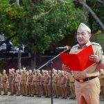 Pimpin Apel Perdana, Wabup M. Syaiful Ajak ASN Kerja Dengan Hati