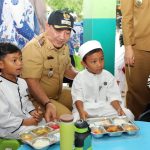 Wakil Bupati Lampung Selatan Launching MBG di Kecamatan Tanjung Bintang
