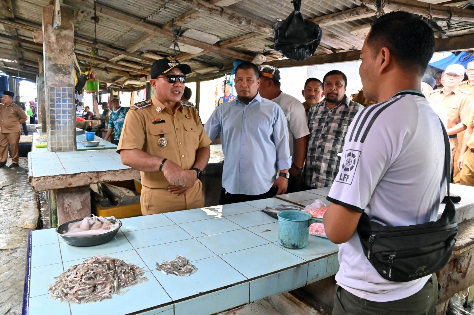 Wakil Bupati Lampung Selatan Pantau Ketersediaan dan Harga Bahan Pokok Menjelang Ramadan