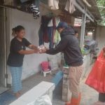Pemkot Bandar Lampung Bagikan Nasi dan Air Mineral Kepada Korban Banjir