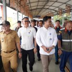 Wabup Syaiful Dampingi Stafsus Kementerian Perhubungan Tinjau Kesiapan Pelabuhan Bakauheni