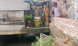 Satgas Penertiban Bangunan Pemerintah Kota Bandar Lampung Menemukan Sejumlah Rumah Yang Berdiri diatas Saluran Air