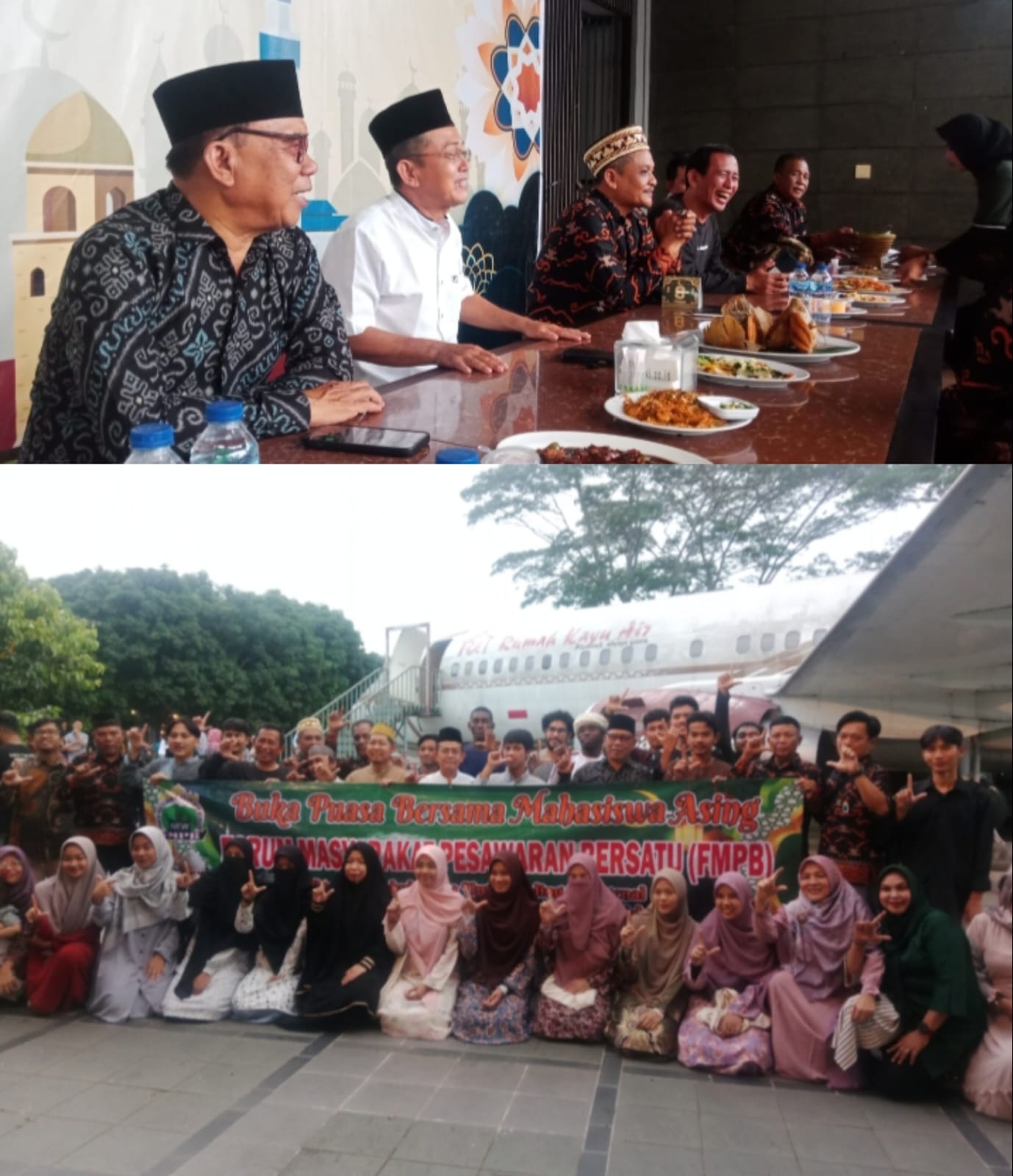 FMPB Bersama Mahasiswa Asing Gelar Buka Bersama Ramadhan 1446H