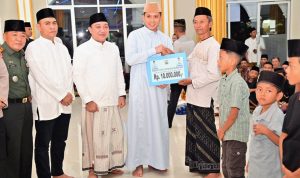 Safari Ramadan, Bupati Egi Serap Aspirasi Warga Kecamatan Way Panji