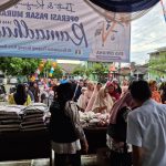 Ratusan Masyarakat Kota Bandar Lampung Antusias Menghadiri Operasi Pasar Murah Ramadhan